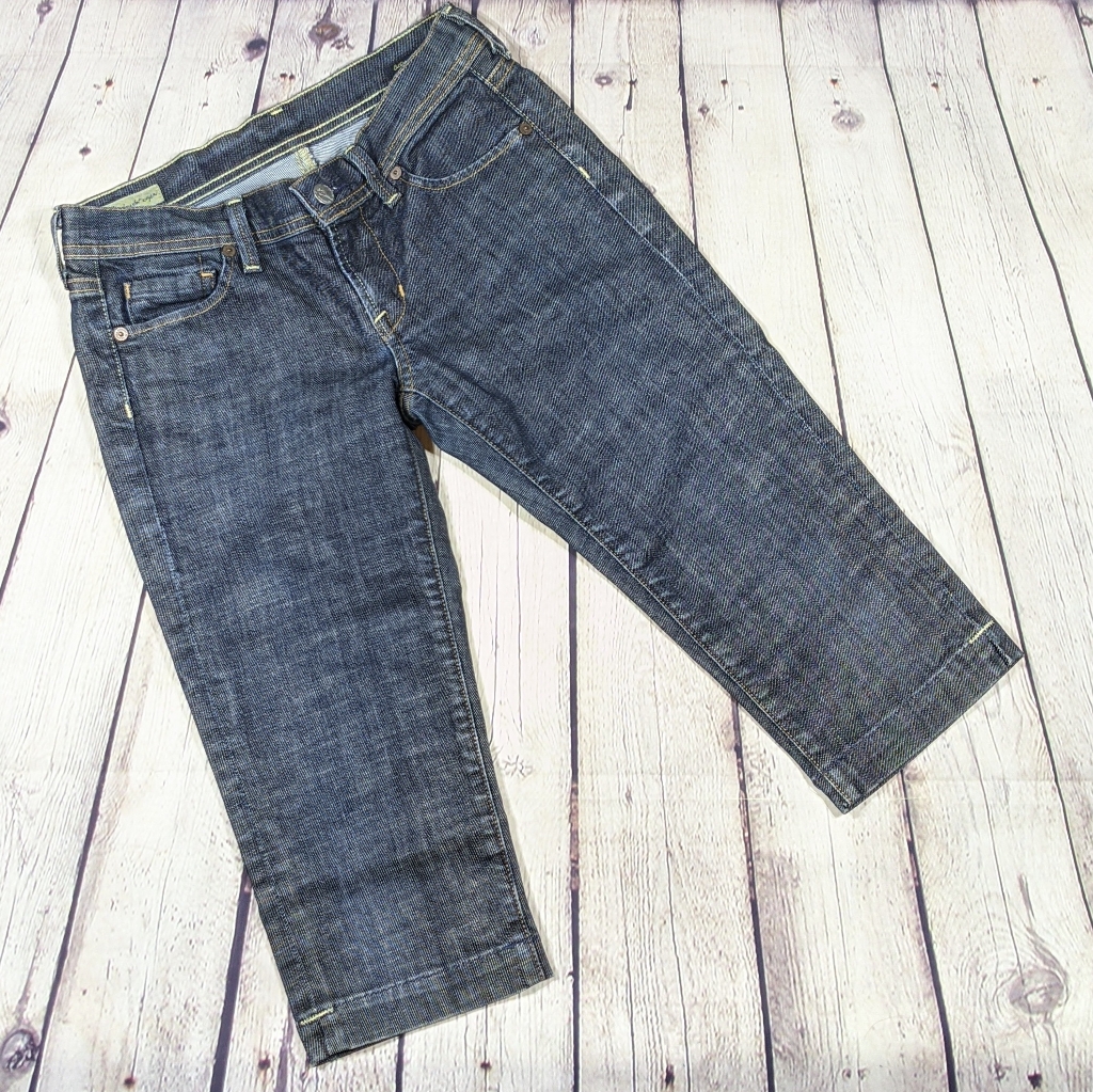 Citizens Of Humanity Womens Bardot Denim Capris 26